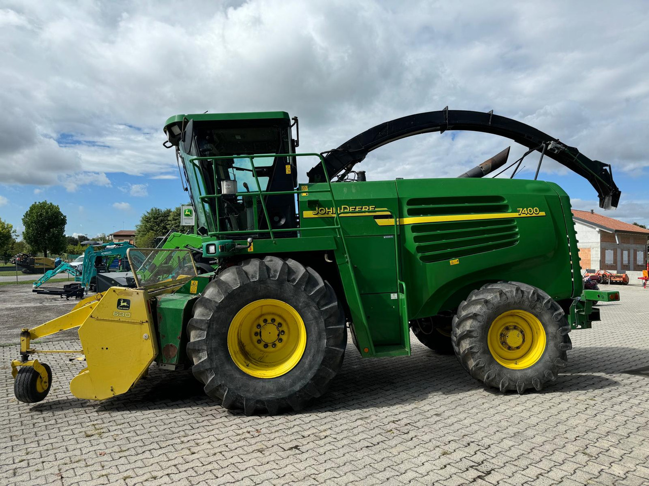 JOHN DEERE TRINCIA 7400 - Силажокомбайн: снимка 4 JOHN DEERE TRINCIA 7400 - Силажокомбайн: снимка 4