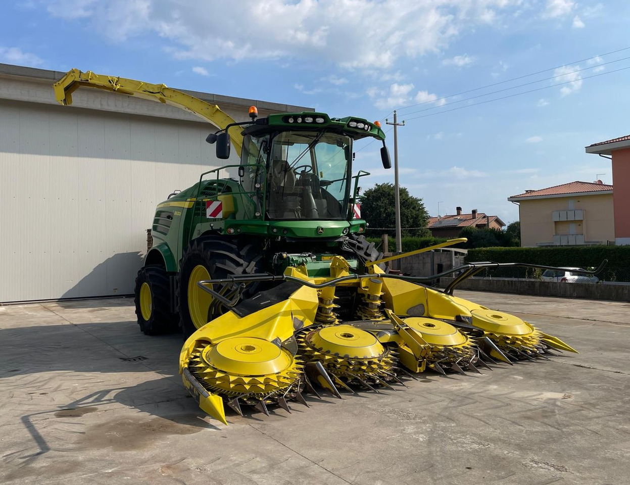 JOHN DEERE TRINCIA 8600i - Силажокомбайн: снимка 2 JOHN DEERE TRINCIA 8600i - Силажокомбайн: снимка 2
