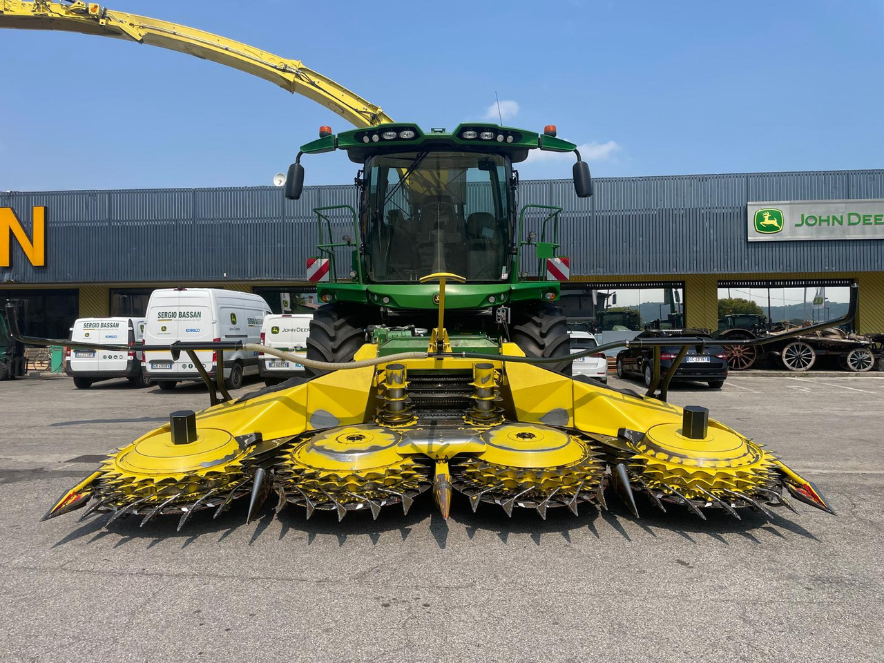 JOHN DEERE TRINCIA 9700i - Силажокомбайн: снимка 2 JOHN DEERE TRINCIA 9700i - Силажокомбайн: снимка 2