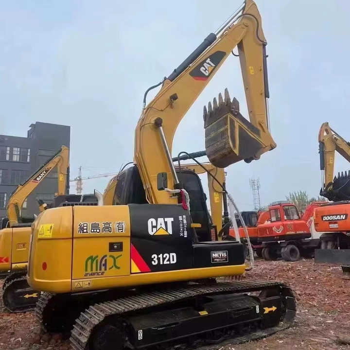 Caterpillar CAT312D Small and Medium-sized Original 12Ton Used Excavator CAT312D Sold Well - Багер: снимка 1 Caterpillar CAT312D Small and Medium-sized Original 12Ton Used Excavator CAT312D Sold Well - Багер: снимка 1