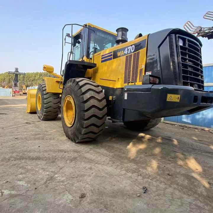 Clearance Used Front Loader Wheel Loader Komatsu WA470-6 Loader Original Paint Superior Performance for Sale - Колесен товарач: снимка 4 Clearance Used Front Loader Wheel Loader Komatsu WA470-6 Loader Original Paint Superior Performance for Sale - Колесен товарач: снимка 4