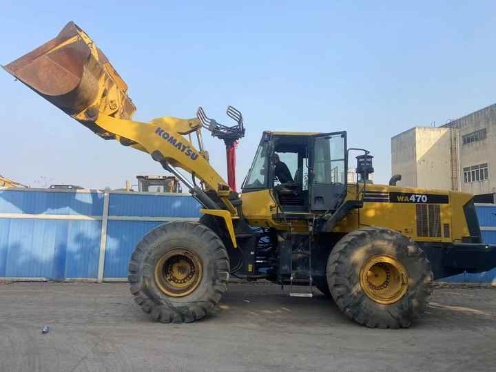 Clearance Used Front Loader Wheel Loader Komatsu WA470-6 Loader Original Paint Superior Performance for Sale - Колесен товарач: снимка 2 Clearance Used Front Loader Wheel Loader Komatsu WA470-6 Loader Original Paint Superior Performance for Sale - Колесен товарач: снимка 2