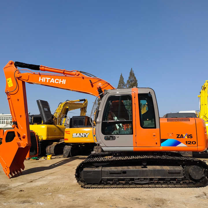 Japan Original Hitachi ZX120 Crawler Excavator Perfect for Various Projects Available Used Excavators for Sale - Верижен багер: снимка 4 Japan Original Hitachi ZX120 Crawler Excavator Perfect for Various Projects Available Used Excavators for Sale - Верижен багер: снимка 4