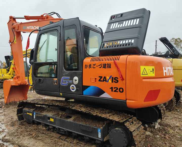 Original Hitachi ZX120 Crawler Excavator Low Hours Perfect for Various Projects Available Used Excavators for Sale - Верижен багер: снимка 4 Original Hitachi ZX120 Crawler Excavator Low Hours Perfect for Various Projects Available Used Excavators for Sale - Верижен багер: снимка 4