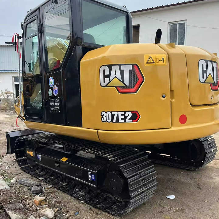 Used Caterpillar CAT 307E2 Crawler Mini Hydraulic Digger Second Hand Cat 307E2 Excavator - Багер: снимка 1 Used Caterpillar CAT 307E2 Crawler Mini Hydraulic Digger Second Hand Cat 307E2 Excavator - Багер: снимка 1