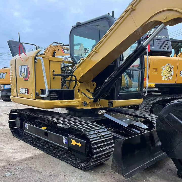 Used Caterpillar CAT 307E2 Crawler Mini Hydraulic Digger Second Hand Cat 307E2 Excavator - Багер: снимка 1 Used Caterpillar CAT 307E2 Crawler Mini Hydraulic Digger Second Hand Cat 307E2 Excavator - Багер: снимка 1