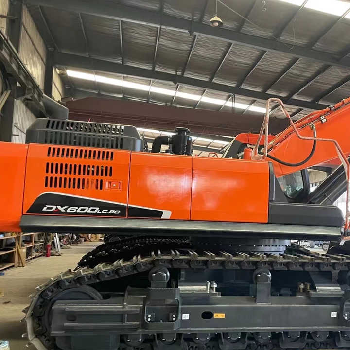 Used Excavator Doosan DX600 Excavators Mini Equipment Earth Moving Machinery Doosan Digger Excavator for Sale - Багер: снимка 2 Used Excavator Doosan DX600 Excavators Mini Equipment Earth Moving Machinery Doosan Digger Excavator for Sale - Багер: снимка 2