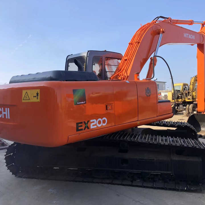 Верижен багер Used Excavator Hitachi Ex200 for Sale, Original Excavator for Sale: снимка 1