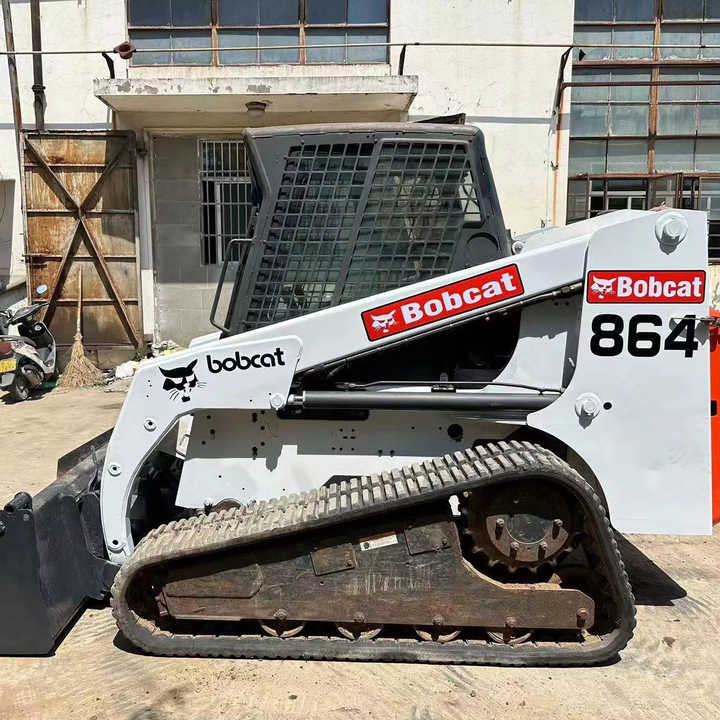 Used Heavy Construction Equipment Crawler bobcat T864 Second Hand Smaller Skid Steers Used Machine for Sale - Мини челен товарач: снимка 1 Used Heavy Construction Equipment Crawler bobcat T864 Second Hand Smaller Skid Steers Used Machine for Sale - Мини челен товарач: снимка 1