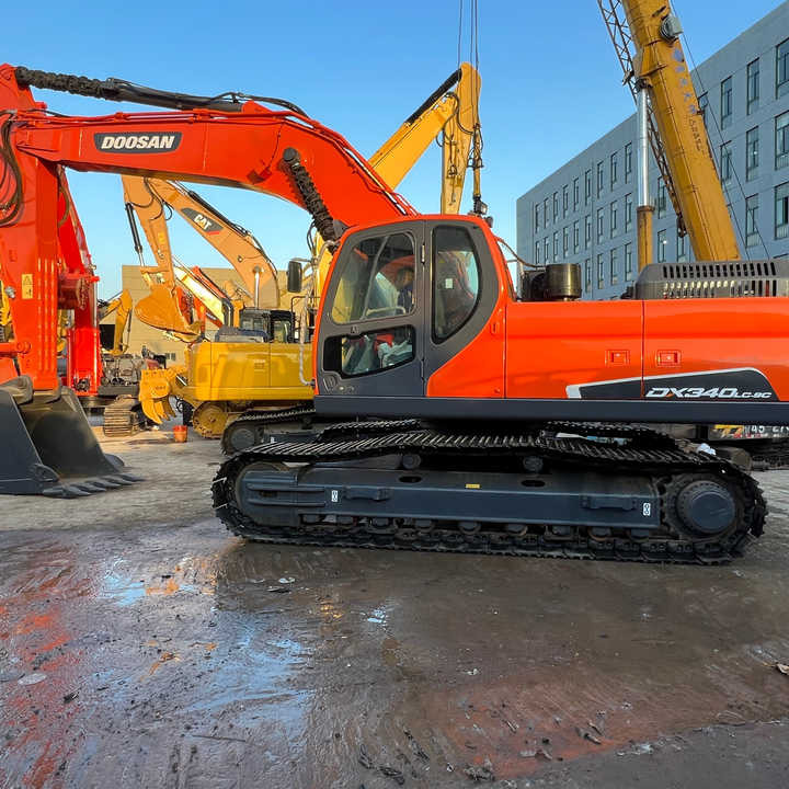 Used Large Doosan DX340 Excavator Original DX340-9 Used Excavator 34 Tons DX340lc-9c Hydraulic Excavator Sold Well - Багер: снимка 1 Used Large Doosan DX340 Excavator Original DX340-9 Used Excavator 34 Tons DX340lc-9c Hydraulic Excavator Sold Well - Багер: снимка 1