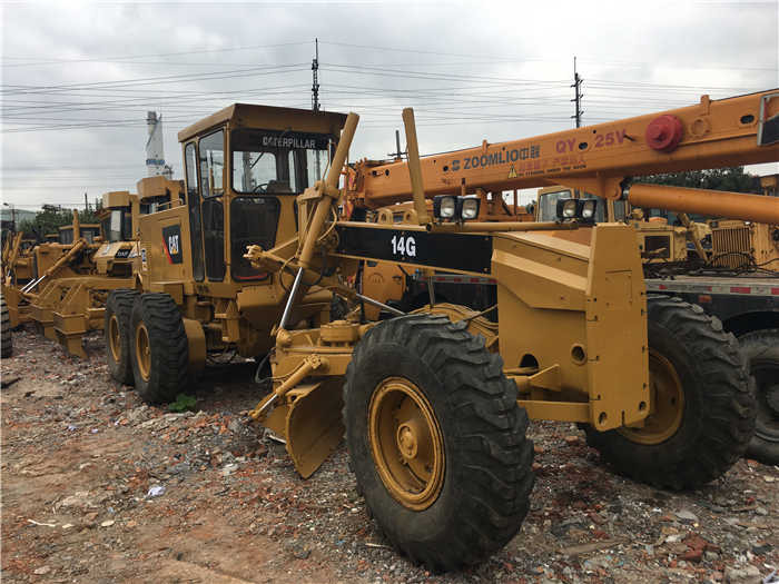 Used Motor Graders Cat 14G Second Hand Marvelous Caterpillar Grader 12G 12H Able to Be Purchased - Грейдер: снимка 2 Used Motor Graders Cat 14G Second Hand Marvelous Caterpillar Grader 12G 12H Able to Be Purchased - Грейдер: снимка 2