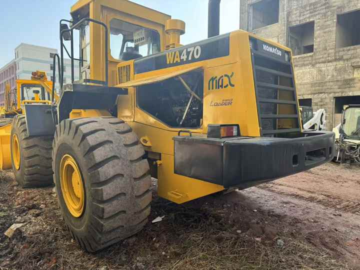Used komatsu WA470-3 Model Wheel Loader Second Hand Machine Popular Brand Japan komatsu Hydraulic Machinery - Колесен товарач: снимка 4 Used komatsu WA470-3 Model Wheel Loader Second Hand Machine Popular Brand Japan komatsu Hydraulic Machinery - Колесен товарач: снимка 4