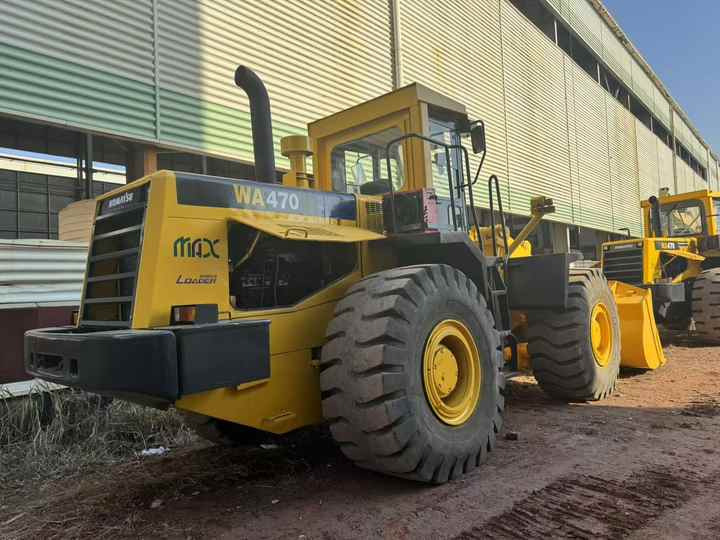 Used komatsu WA470-3 Model Wheel Loader Second Hand Machine Popular Brand Japan komatsu Hydraulic Machinery - Колесен товарач: снимка 2 Used komatsu WA470-3 Model Wheel Loader Second Hand Machine Popular Brand Japan komatsu Hydraulic Machinery - Колесен товарач: снимка 2