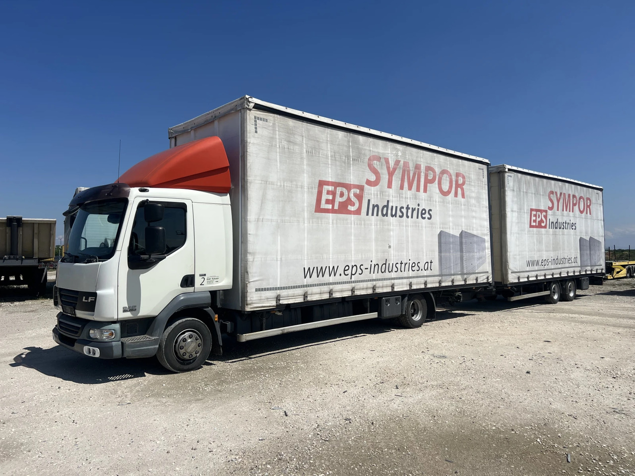 Daf Fa 7.85м., Euro5, Щора, Композиция, Mega, Внос - Камион с брезент: снимка 3 Daf Fa 7.85м., Euro5, Щора, Композиция, Mega, Внос - Камион с брезент: снимка 3