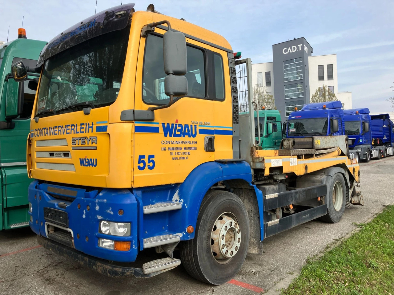 Man Tga 18.320, Контейноровоз, Нов внос - Мултилифт за контейнери камион: снимка 3 Man Tga 18.320, Контейноровоз, Нов внос - Мултилифт за контейнери камион: снимка 3