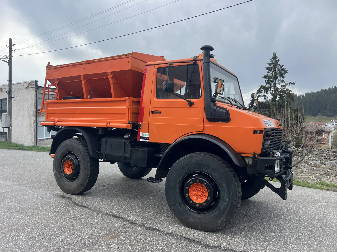 Mercedes-Benz UNIMOG U1500, 4х4, Самосвал - Снегорин: снимка 4 Mercedes-Benz UNIMOG U1500, 4х4, Самосвал - Снегорин: снимка 4