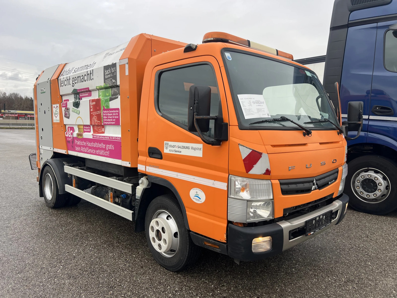 Mitsubishi Fuso Ротопреса-Mini, Нов внос - Боклукчийска кола: снимка 1 Mitsubishi Fuso Ротопреса-Mini, Нов внос - Боклукчийска кола: снимка 1