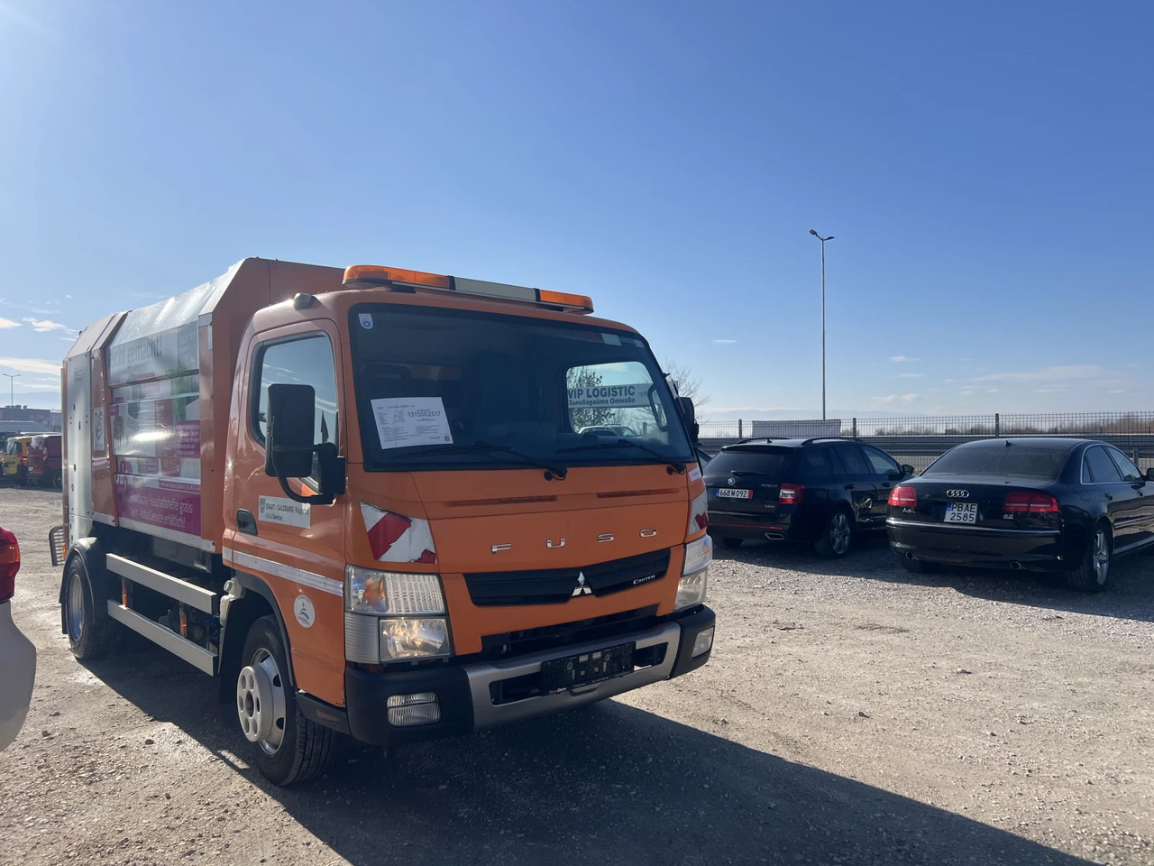 Mitsubishi Fuso Ротопреса-Mini, Нов внос - Боклукчийска кола: снимка 3 Mitsubishi Fuso Ротопреса-Mini, Нов внос - Боклукчийска кола: снимка 3