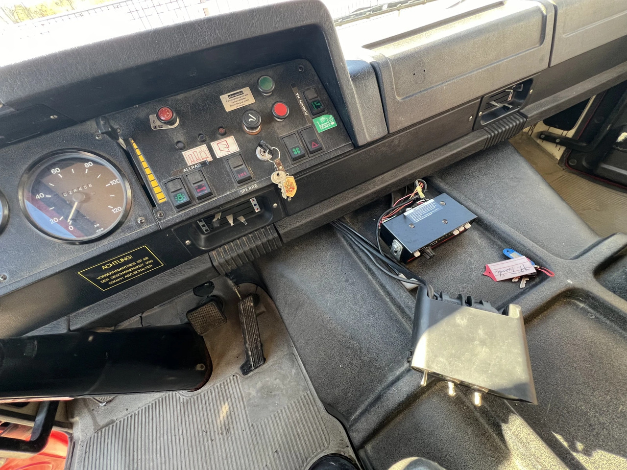 Пожарна кола Steyr 791 4х4, 27000 км.Водоноска, FEUERWEHR,: снимка 13