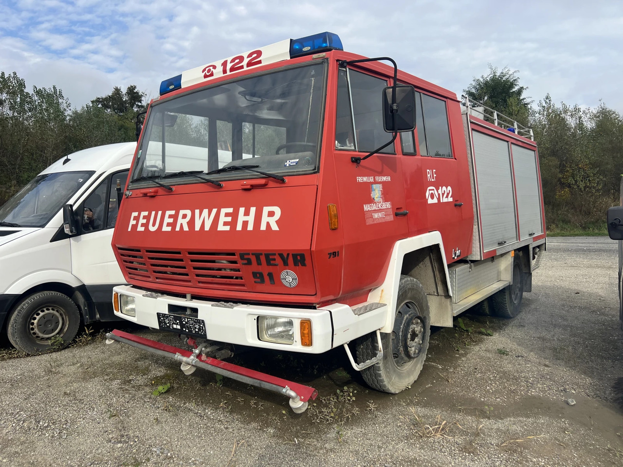 Steyr 791 4х4, 27000 км.Водоноска, FEUERWEHR, - Пожарна кола: снимка 2 Steyr 791 4х4, 27000 км.Водоноска, FEUERWEHR, - Пожарна кола: снимка 2