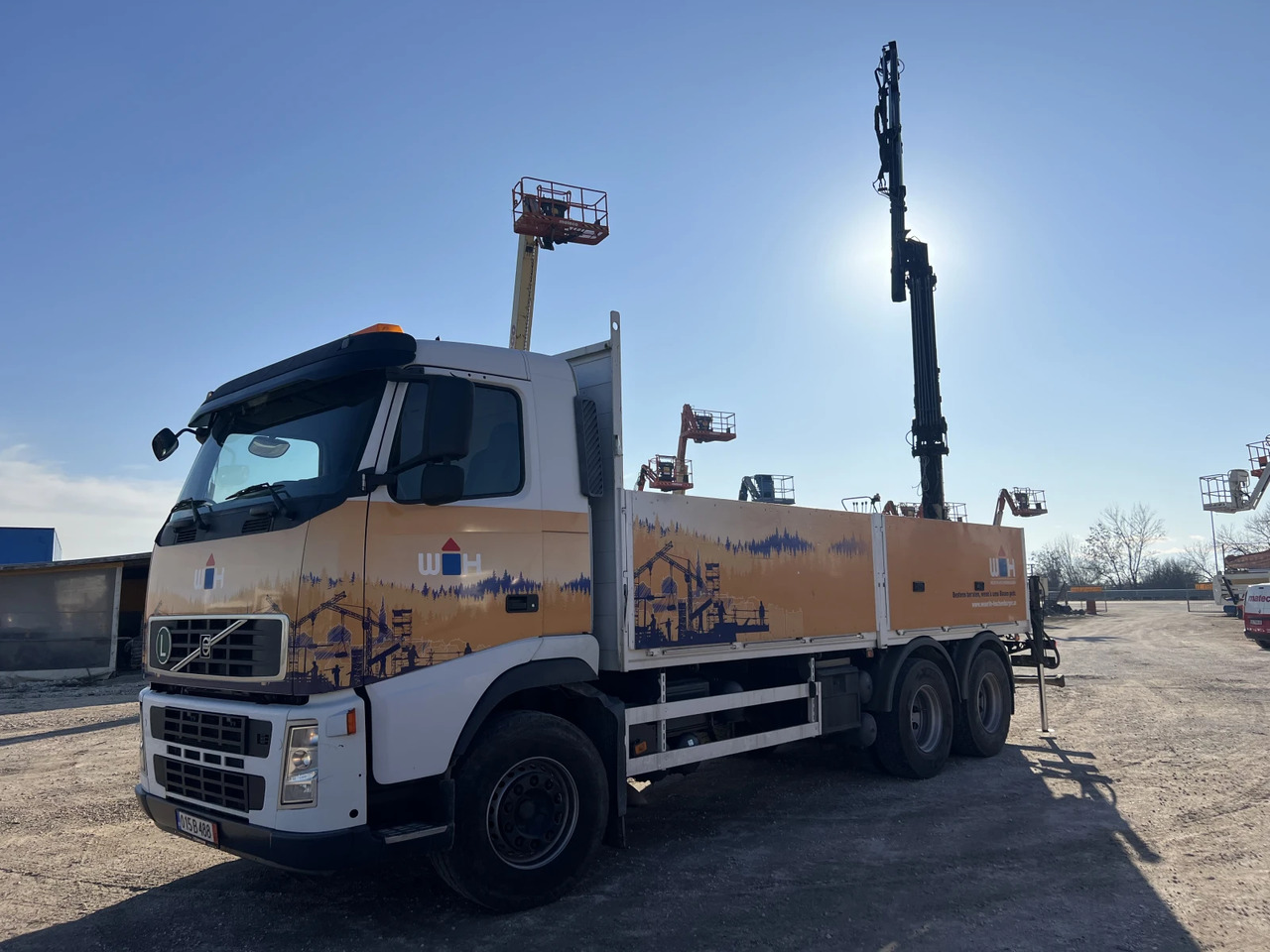 Volvo Fh 12 6х6, Кран, Нов внос - Бордови камион, Камион с кран: снимка 2 Volvo Fh 12 6х6, Кран, Нов внос - Бордови камион, Камион с кран: снимка 2