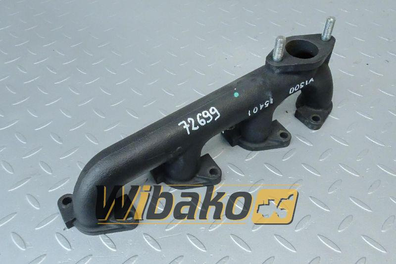 Exhaust manifold for engine Kubota V2403 15401-12310 - Изпускателен колектор за Строителна техника: снимка 1 Exhaust manifold for engine Kubota V2403 15401-12310 - Изпускателен колектор за Строителна техника: снимка 1