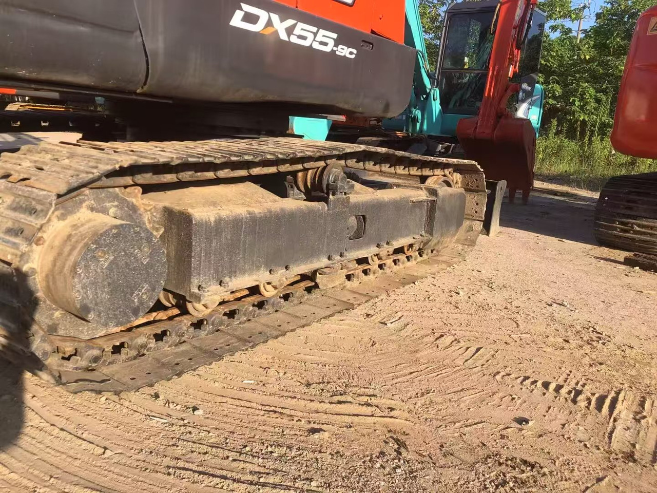 DOOSAN 55-9c - Мини багер: снимка 4 DOOSAN 55-9c - Мини багер: снимка 4
