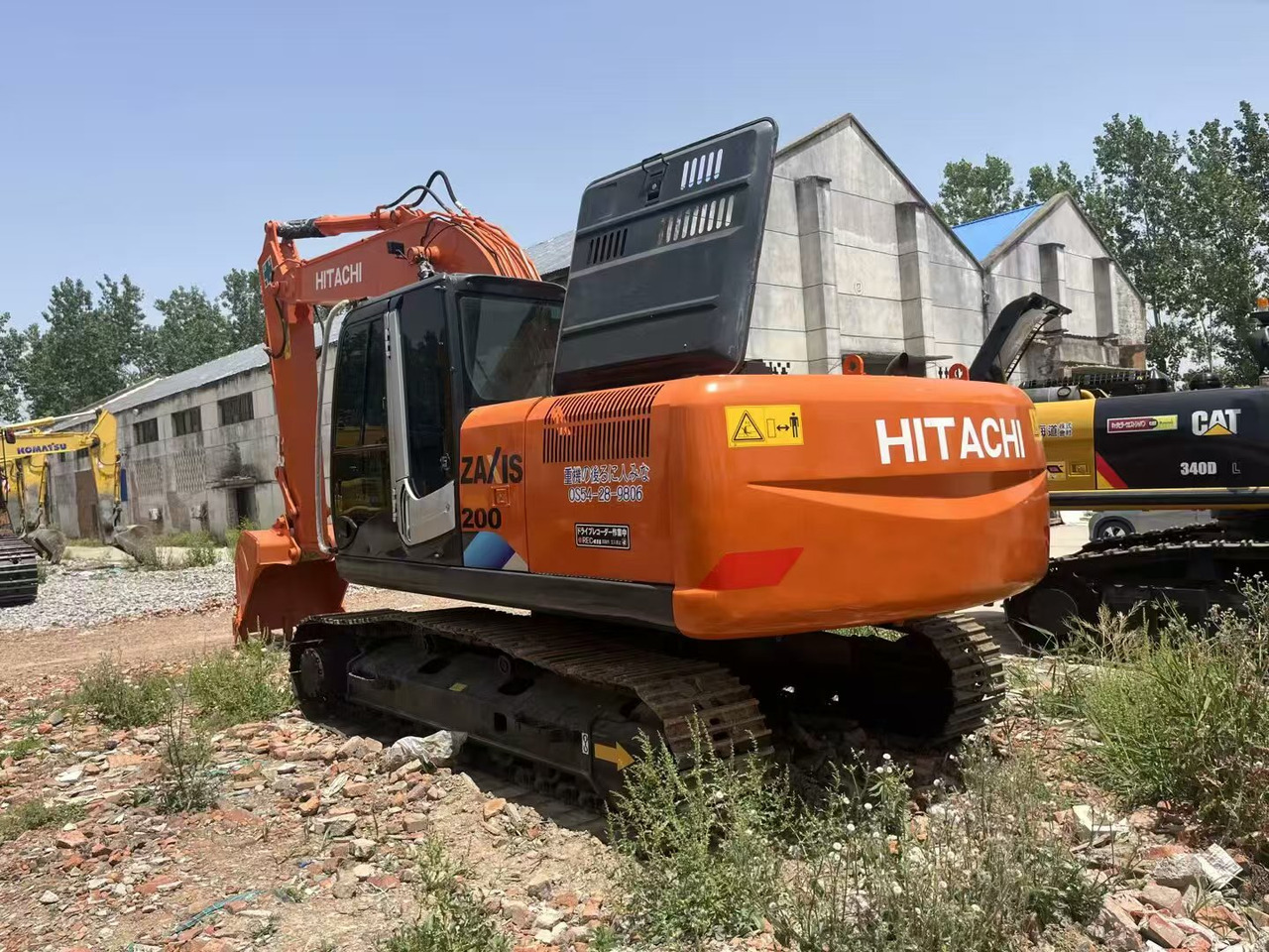 HITACHI ZX200 - Верижен багер: снимка 5 HITACHI ZX200 - Верижен багер: снимка 5