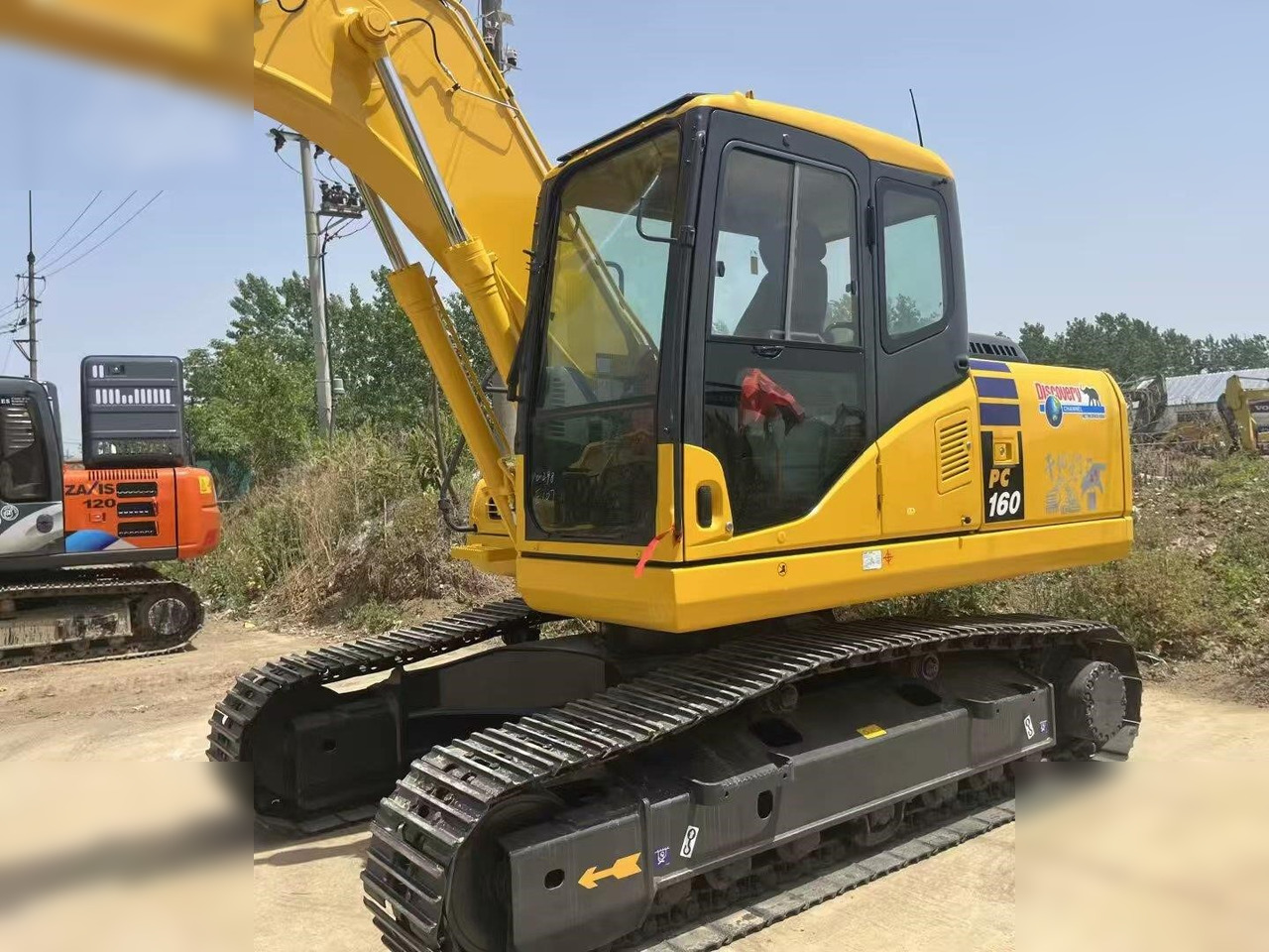 KOMATSU PC160 LC-7 - Верижен багер: снимка 1 KOMATSU PC160 LC-7 - Верижен багер: снимка 1