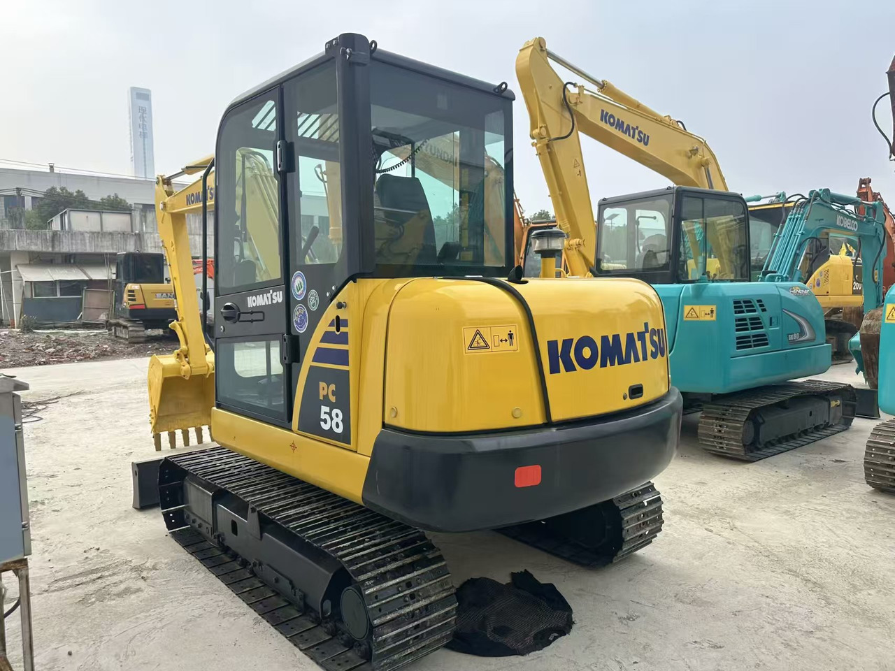 KOMATSU PC58 - Мини багер: снимка 3 KOMATSU PC58 - Мини багер: снимка 3