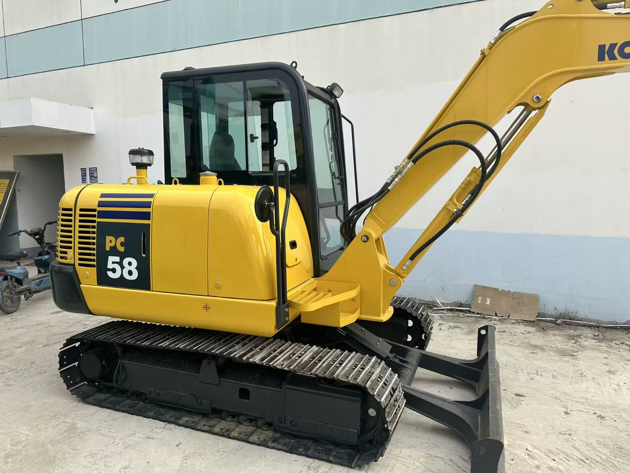 KOMATSU PC58 - Мини багер: снимка 1 KOMATSU PC58 - Мини багер: снимка 1