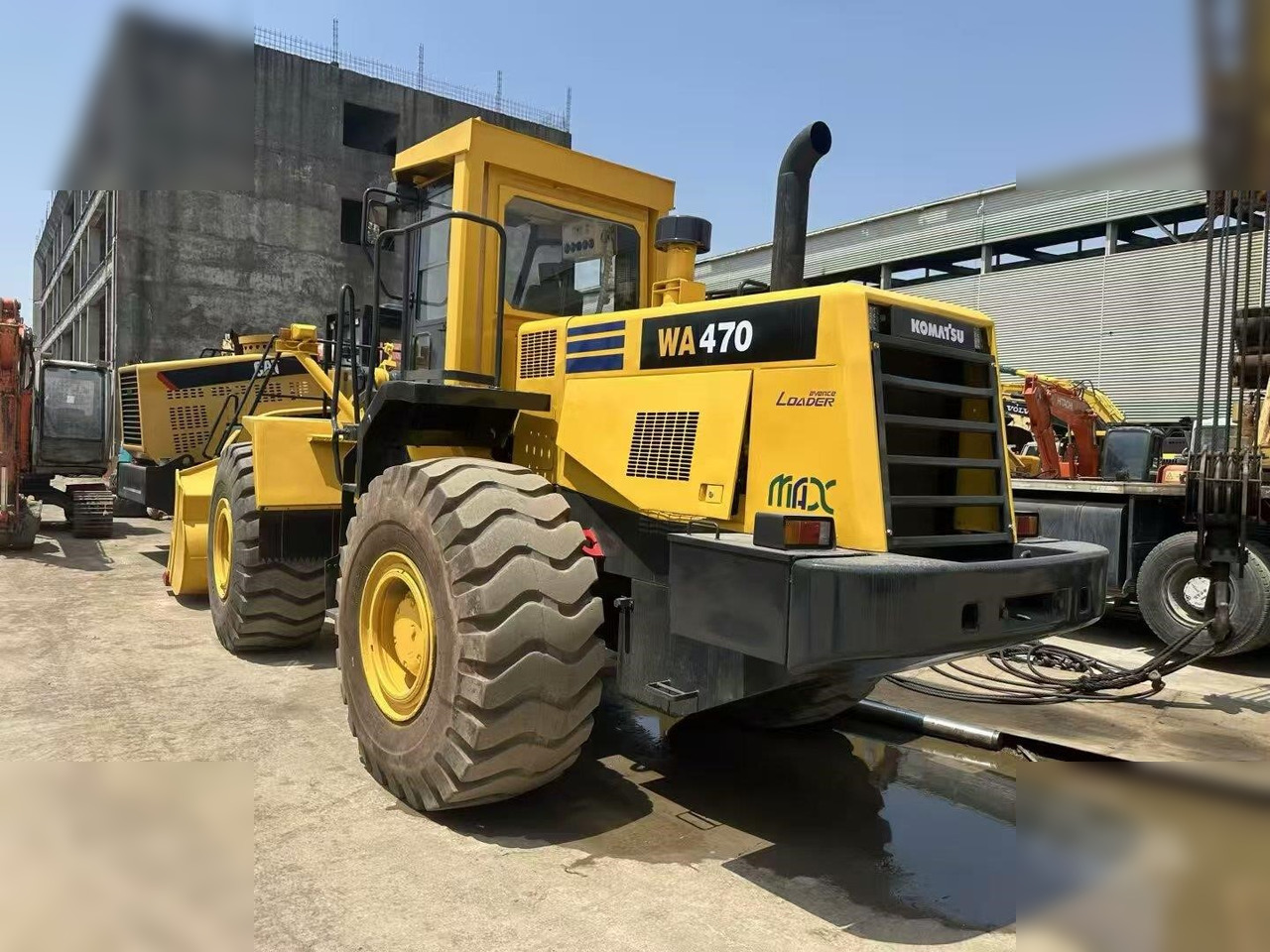 KOMATSU WA470-3 - Колесен товарач: снимка 1 KOMATSU WA470-3 - Колесен товарач: снимка 1