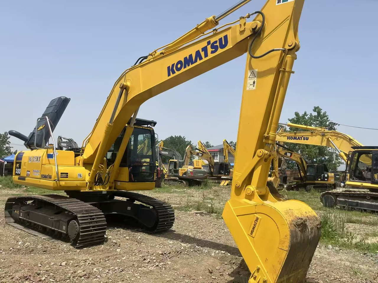 Верижен багер KOMATSU pc200: снимка 13