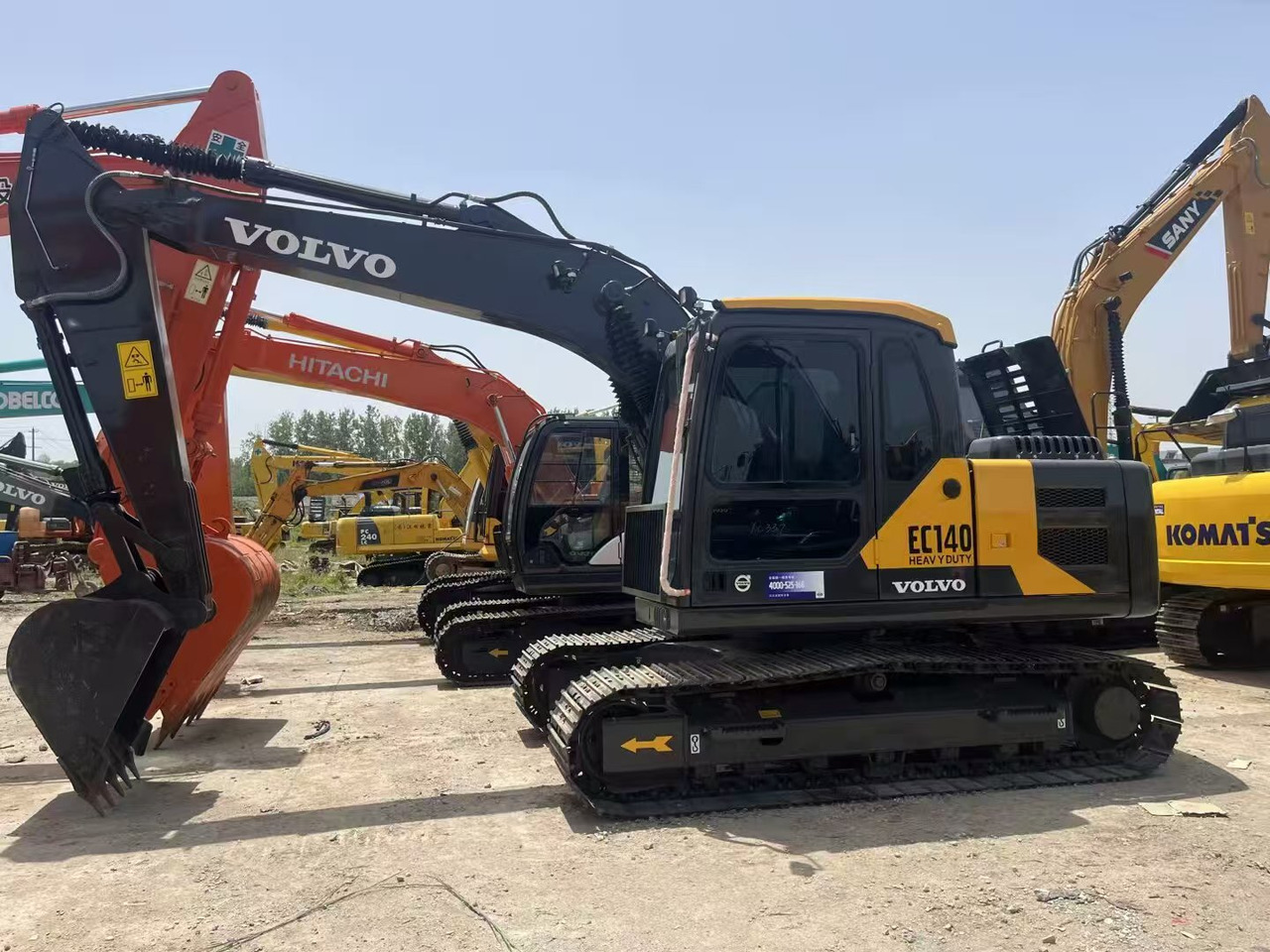 VOLVO EC140 - Верижен багер: снимка 2 VOLVO EC140 - Верижен багер: снимка 2