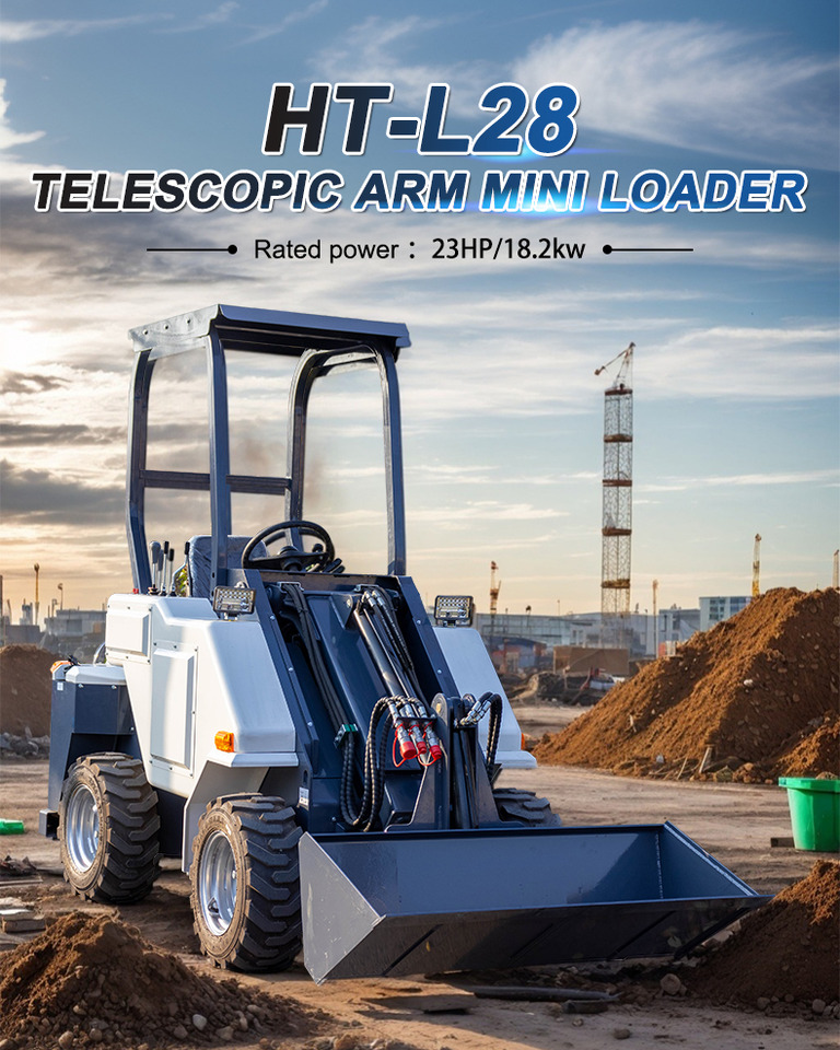 L28 Telescopic Arm Loader With Multi-function Accessories - Телескопичен колесен товарач: снимка 1 L28 Telescopic Arm Loader With Multi-function Accessories - Телескопичен колесен товарач: снимка 1