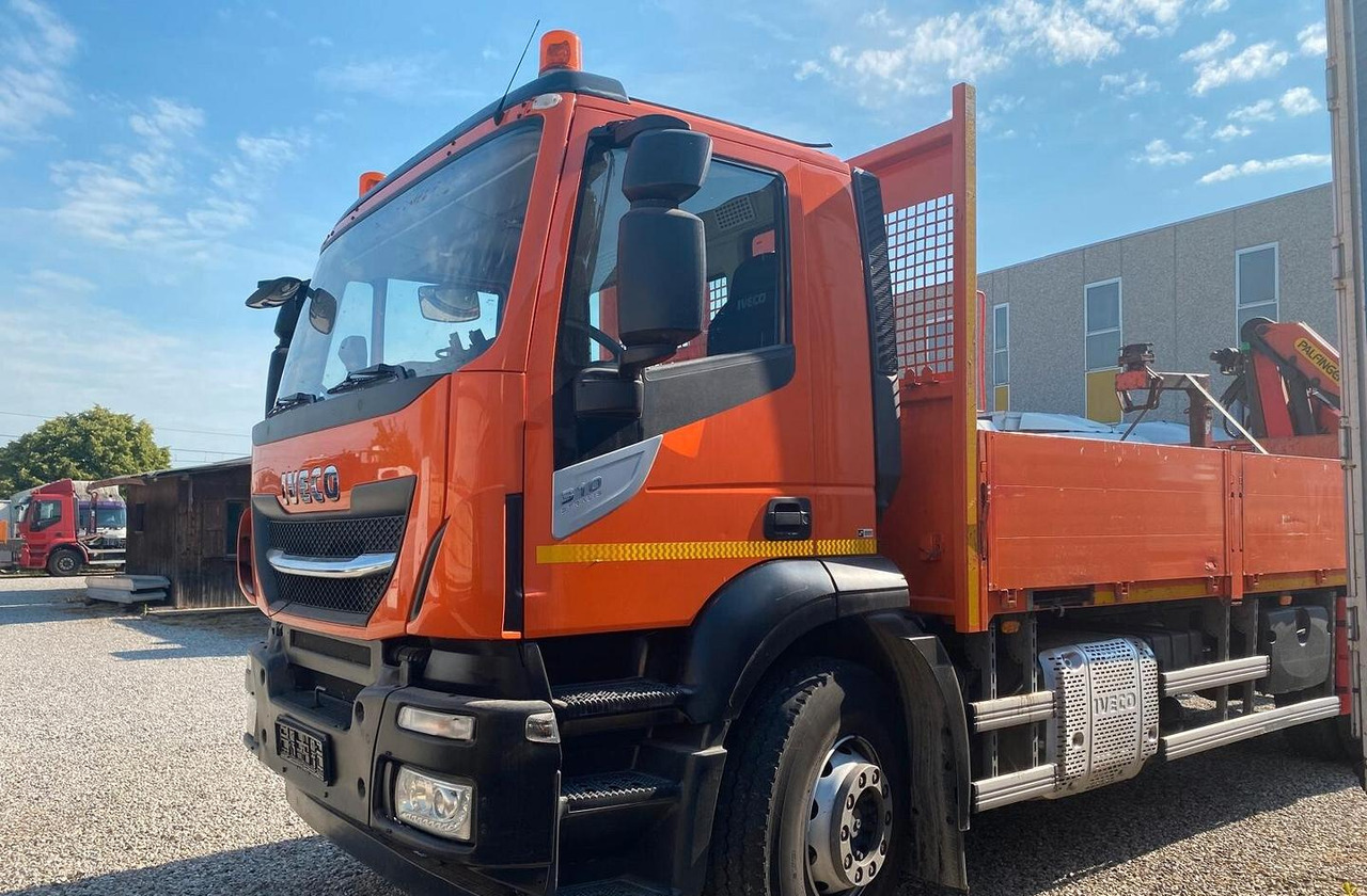 IVECO STRALIS 310 2018 CASSONE FISSO E GRU PALFING - Бордови камион, Камион с кран: снимка 2 IVECO STRALIS 310 2018 CASSONE FISSO E GRU PALFING - Бордови камион, Камион с кран: снимка 2