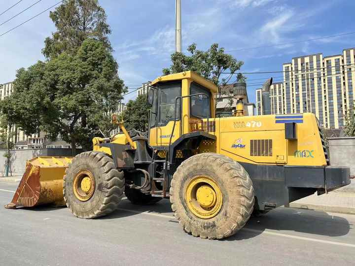 Колесен товарач 100% Original komatsu Wa470-3  Wheel Loader on Sale  Used Japan Brand komatsu Wa380 470  Large Wheel Loader  Export: снимка 6