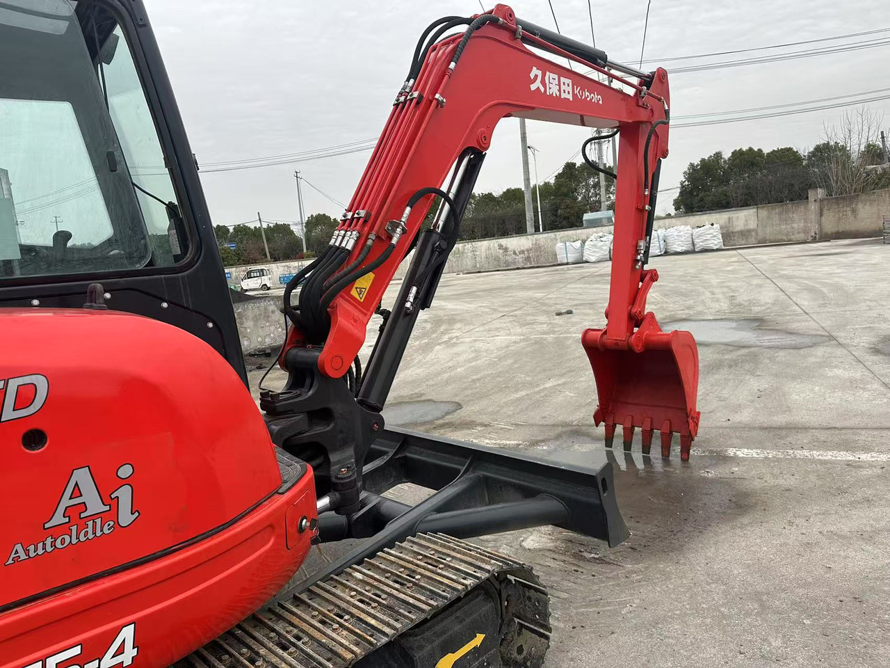 Нови Мини багер KUBOTA U55 in stock: снимка 8