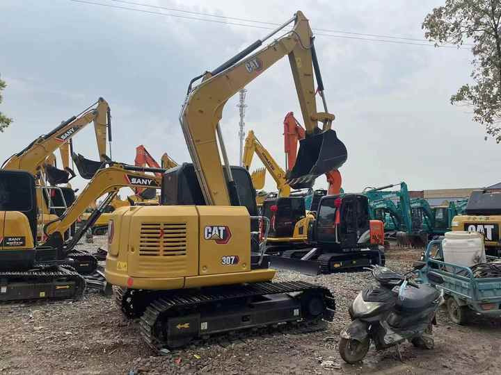 Used Cat 307 Mini Excavator - Мини багер: снимка 4 Used Cat 307 Mini Excavator - Мини багер: снимка 4