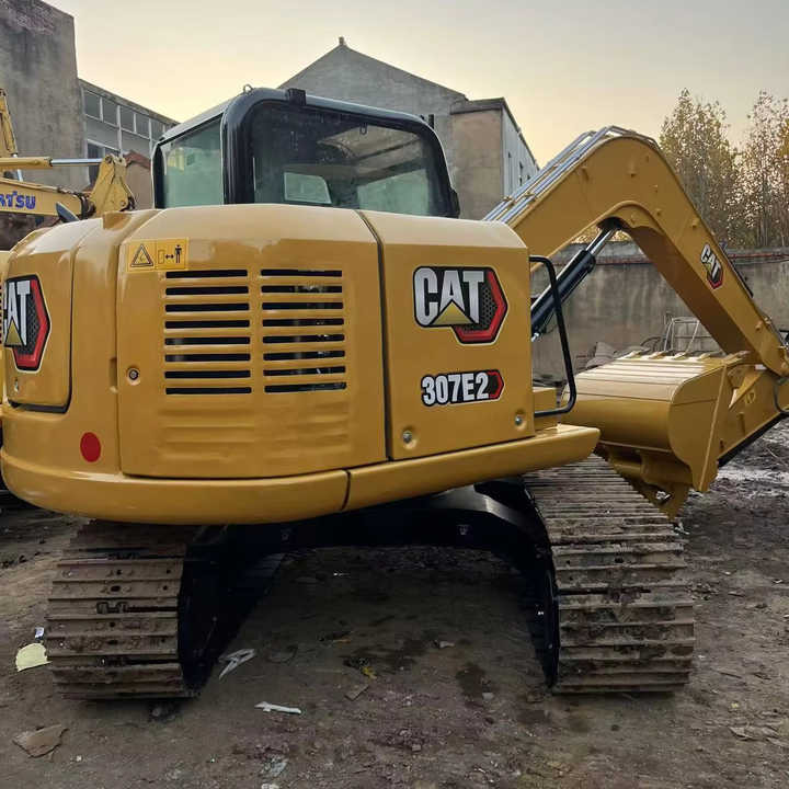 Used Caterpillar CAT 307E2 Crawler Mini Hydraulic Digger Second Hand Cat 307E2 Excavator - Багер: снимка 1 Used Caterpillar CAT 307E2 Crawler Mini Hydraulic Digger Second Hand Cat 307E2 Excavator - Багер: снимка 1
