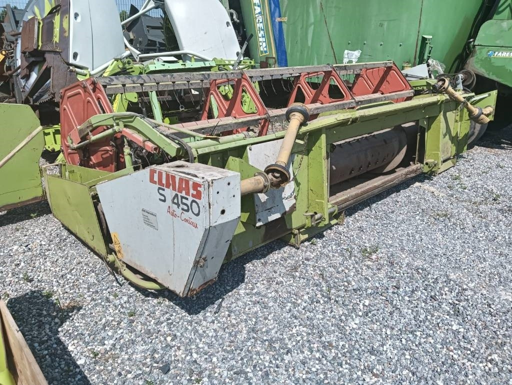 Claas S 450 - Принадлежност за машини за прибиране на реколтата: снимка 1 Claas S 450 - Принадлежност за машини за прибиране на реколтата: снимка 1