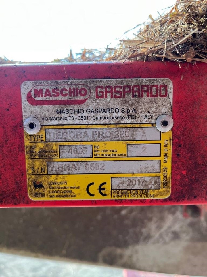 Maschio DEBORA PRO 260 - Косачка: снимка 5 Maschio DEBORA PRO 260 - Косачка: снимка 5