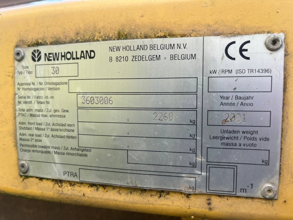 New Holland Tipo 30 - Принадлежност за машини за прибиране на реколтата: снимка 5 New Holland Tipo 30 - Принадлежност за машини за прибиране на реколтата: снимка 5