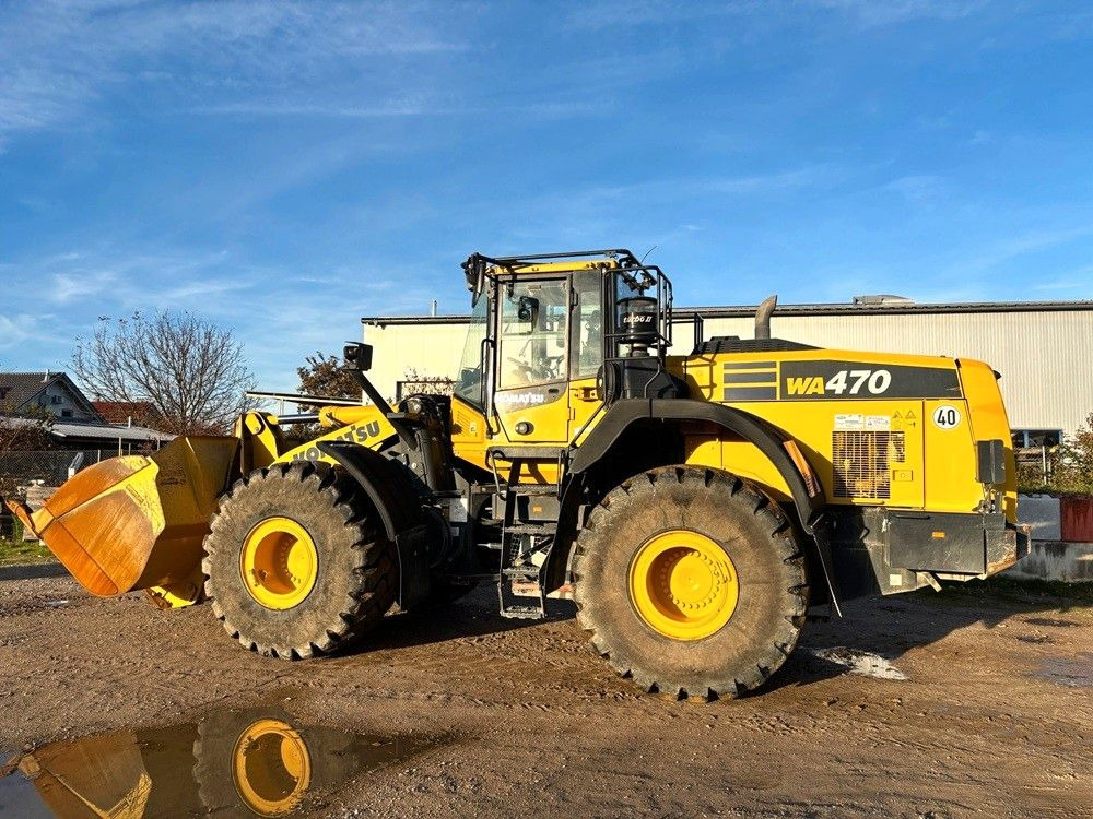 Komatsu WA470-8E0 Joystick-Lenkung ECSS - Колесен товарач: снимка 1 Komatsu WA470-8E0 Joystick-Lenkung ECSS - Колесен товарач: снимка 1