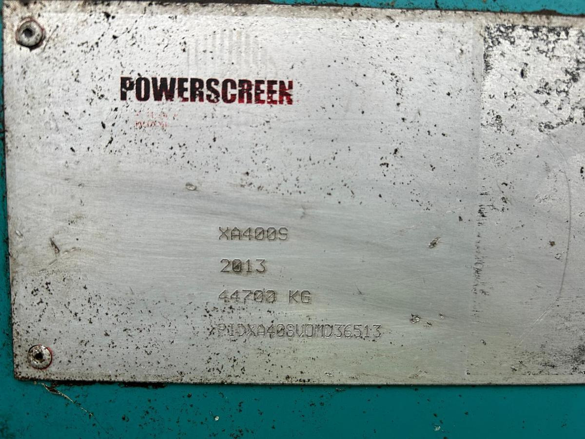 2013 Powerscreen XA400S - Трошачка: снимка 5 2013 Powerscreen XA400S - Трошачка: снимка 5
