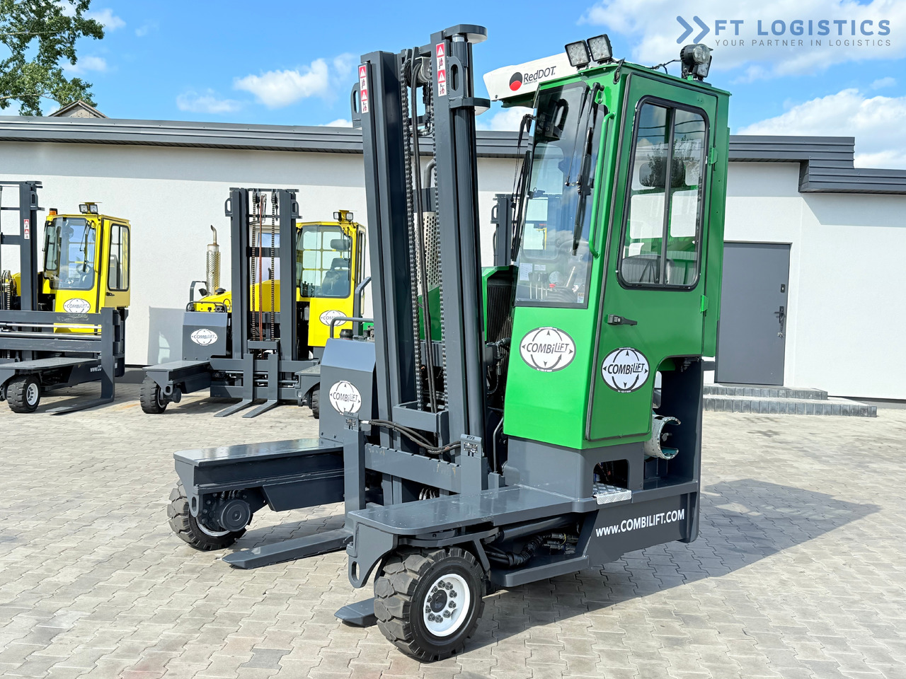 COMBILIFT C3500 / DUPLEX 4100MM / GAS / EXTENDABLE FORKS / CABIN / HEATING + AIR CONDITIONING / LIKE NEW - Ричтрак с движение в 4 посоки: снимка 1 COMBILIFT C3500 / DUPLEX 4100MM / GAS / EXTENDABLE FORKS / CABIN / HEATING + AIR CONDITIONING / LIKE NEW - Ричтрак с движение в 4 посоки: снимка 1