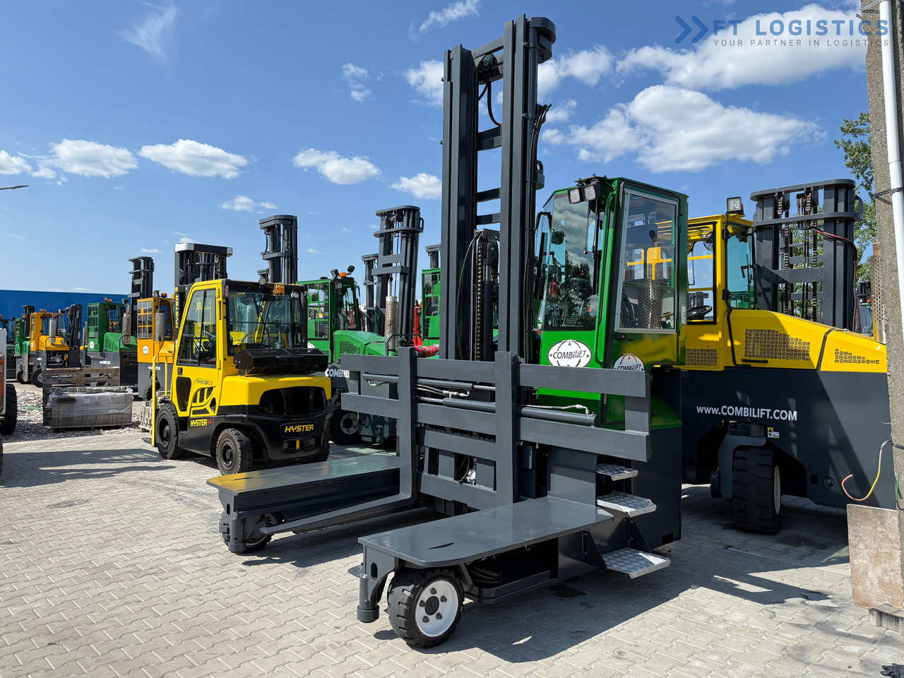 COMBILIFT C5000E / ELECTRIC / TRIPLEX 8300MM / FULL FREE LIFT / WIDE POSITIONER / FORK SIDESHIFT / BATTERY LIKE NEW - Ричтрак с движение в 4 посоки: снимка 1 COMBILIFT C5000E / ELECTRIC / TRIPLEX 8300MM / FULL FREE LIFT / WIDE POSITIONER / FORK SIDESHIFT / BATTERY LIKE NEW - Ричтрак с движение в 4 посоки: снимка 1