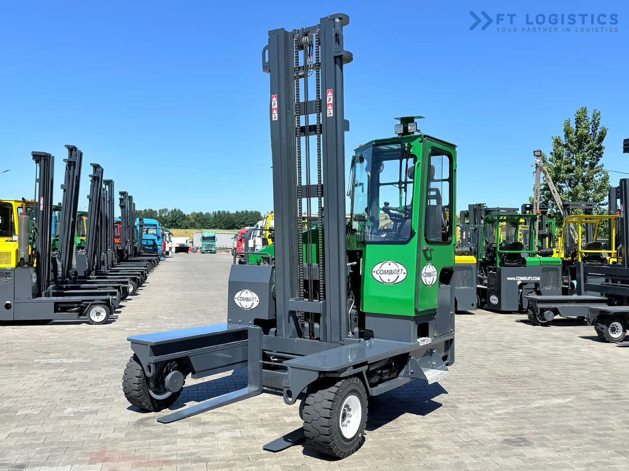 COMBILIFT C5000XL / DIESEL / DUPLEX - 5500MM / FULL CABIN / NEW TYRES / HEATING - Ричтрак с движение в 4 посоки: снимка 1 COMBILIFT C5000XL / DIESEL / DUPLEX - 5500MM / FULL CABIN / NEW TYRES / HEATING - Ричтрак с движение в 4 посоки: снимка 1