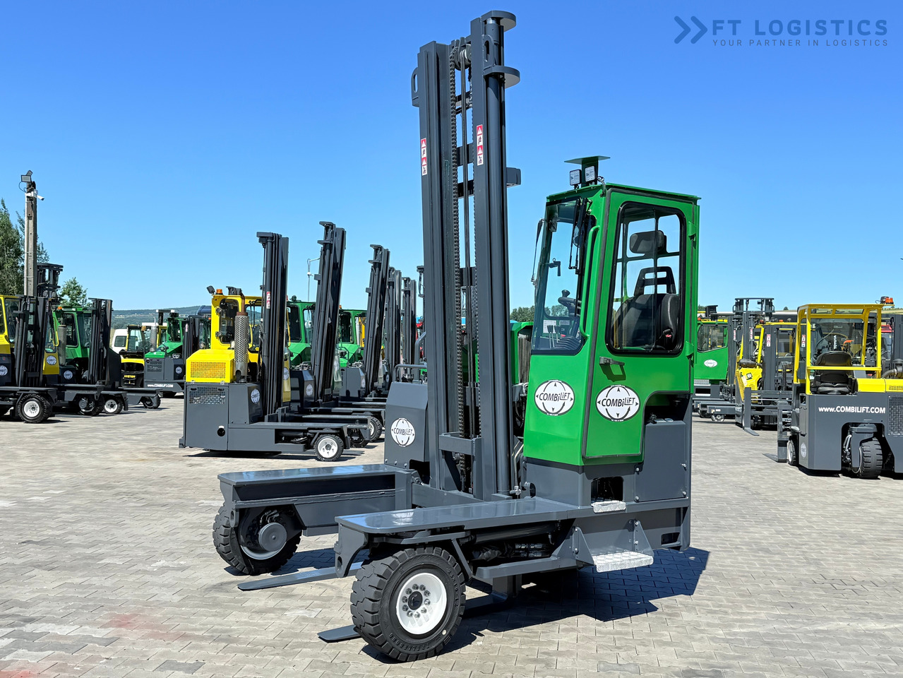 COMBILIFT C5000XL / DIESEL / DUPLEX - 5500MM / FULL CABIN / NEW TYRES / HEATING - Ричтрак с движение в 4 посоки: снимка 2 COMBILIFT C5000XL / DIESEL / DUPLEX - 5500MM / FULL CABIN / NEW TYRES / HEATING - Ричтрак с движение в 4 посоки: снимка 2
