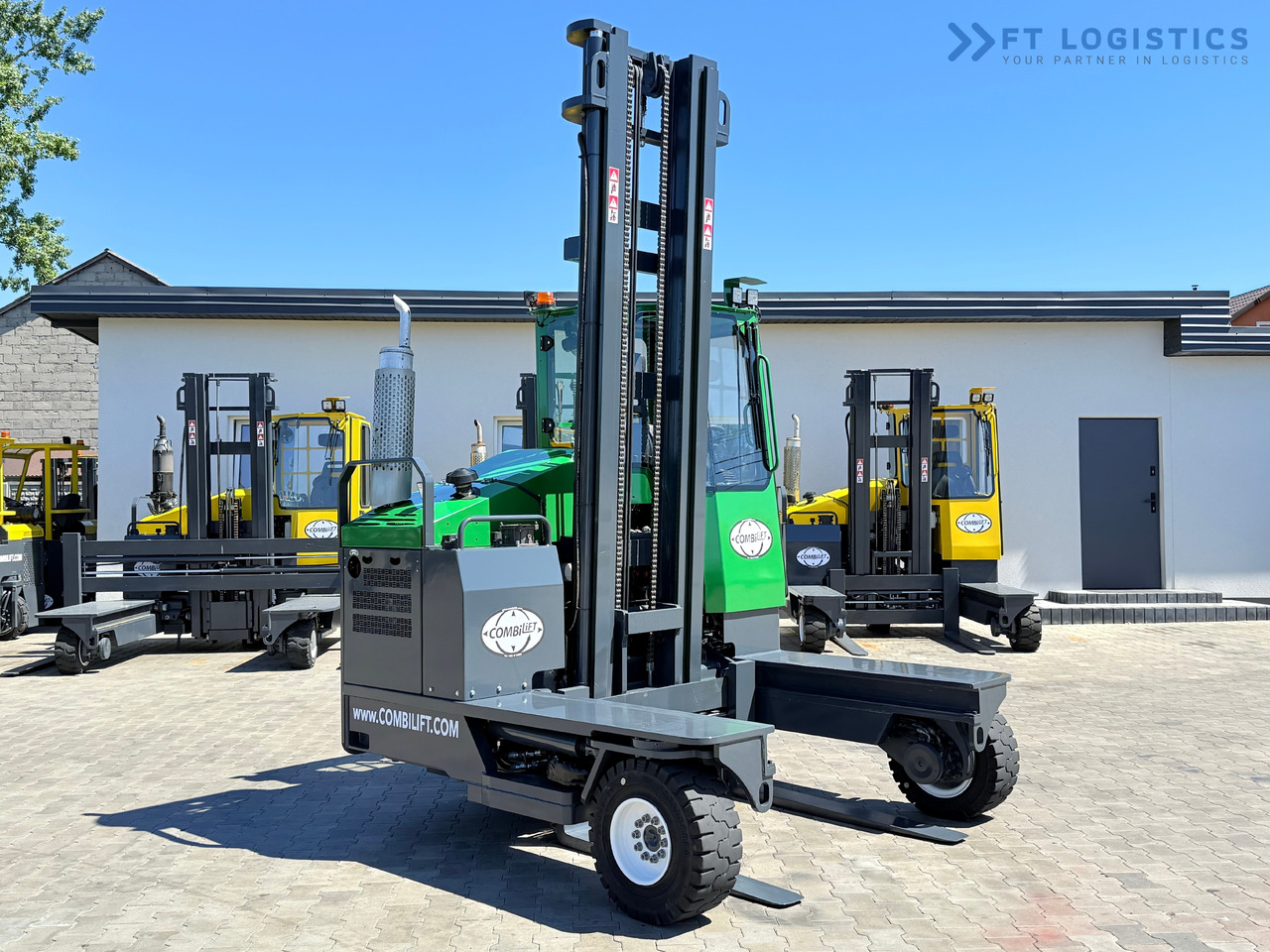 COMBILIFT C5000XL / DIESEL / DUPLEX - 5500MM / FULL CABIN / NEW TYRES / HEATING - Ричтрак с движение в 4 посоки: снимка 5 COMBILIFT C5000XL / DIESEL / DUPLEX - 5500MM / FULL CABIN / NEW TYRES / HEATING - Ричтрак с движение в 4 посоки: снимка 5